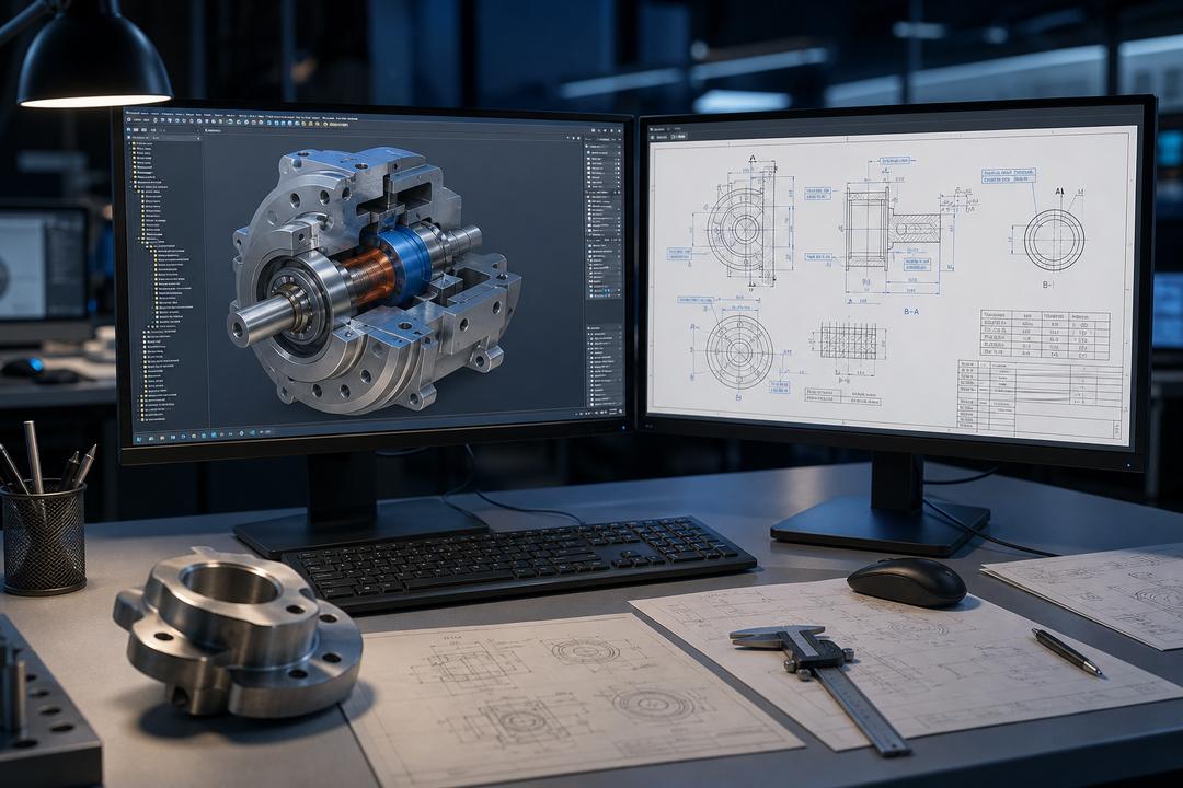 CAD engineering workstation