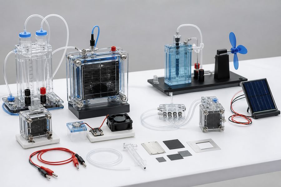 Education and industrial PEMFC fuel-cell kits